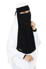 Load image into Gallery viewer, Qibtiyyah Exclusive Premium Niqab Ajwa Black