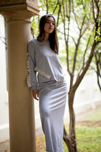 Load image into Gallery viewer, Ribbed Skirt in Grey