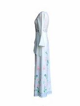 Load image into Gallery viewer, Fadya Peplum Dress in Pastel Green