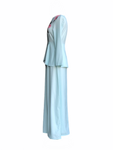 Load image into Gallery viewer, Heliza Peplum Dress in Mint