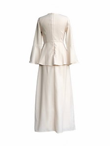 Mireya Dress in Cream