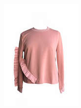Load image into Gallery viewer, Ruffled Sweater in Mauve