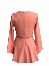 Load image into Gallery viewer, Petunia Peplum Top in Apricot