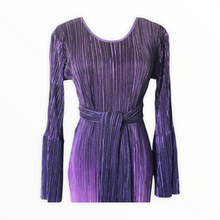 Load image into Gallery viewer, Dahlia Pleated Ombre Dress